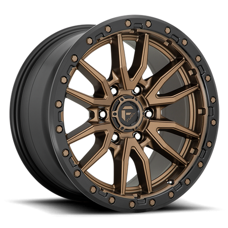 Fuel 1PC D681 REBEL – 17X9 – 6X135 – 1 mm – MATTE BRONZE BLACK BEAD RING