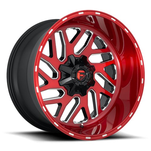Fuel 1PC D691 TRITON – 20X10 – 5X114.3/5X127 – -18 mm – CANDY RED MILLED