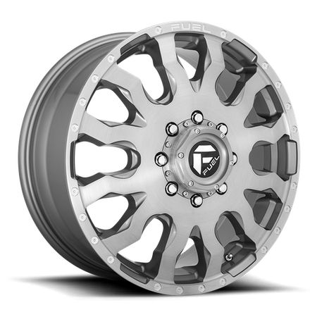 Fuel 1PC D693 BLITZ – 20X8.25 – 8X210 – 105 mm – PLATINUM