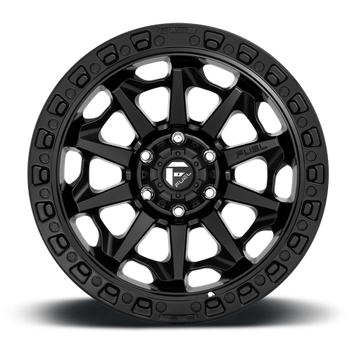Fuel 1PC D694 COVERT – 20X9 – 5X127 – 1 mm – MATTE BLACK