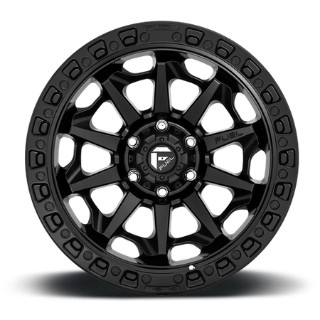 Fuel 1PC D694 COVERT – 20X9 – 5X127 – 1 mm – MATTE BLACK