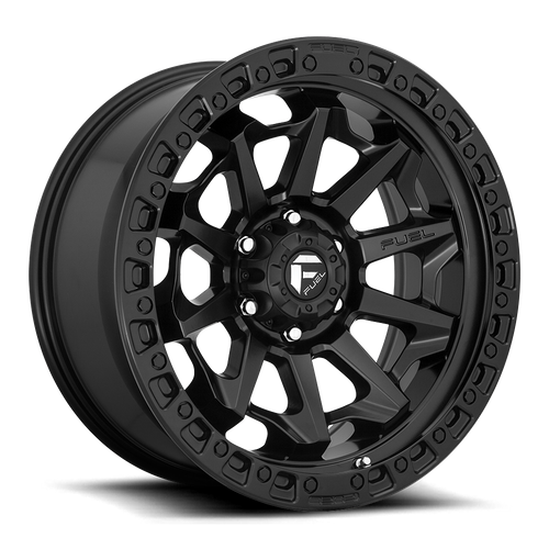 Fuel 1PC D694 COVERT – 20X9 – 5X127 – 1 mm – MATTE BLACK