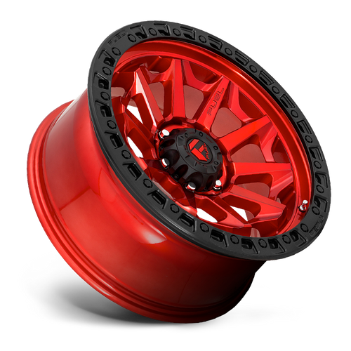Fuel 1PC D695 COVERT – 20X9 – 5X127 – 1 mm – CANDY RED BLACK BEAD RING