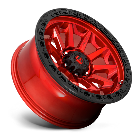 Fuel 1PC D695 COVERT – 20X9 – 5X127 – 1 mm – CANDY RED BLACK BEAD RING