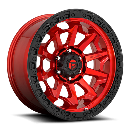 Fuel 1PC D695 COVERT – 20X9 – 5X127 – 1 mm – CANDY RED BLACK BEAD RING