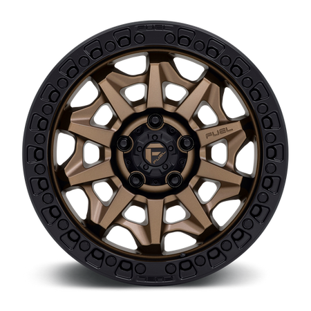 Fuel 1PC D696 COVERT – 16X8 – 6X139.7 – 1 mm – MATTE BRONZE BLACK BEAD RING