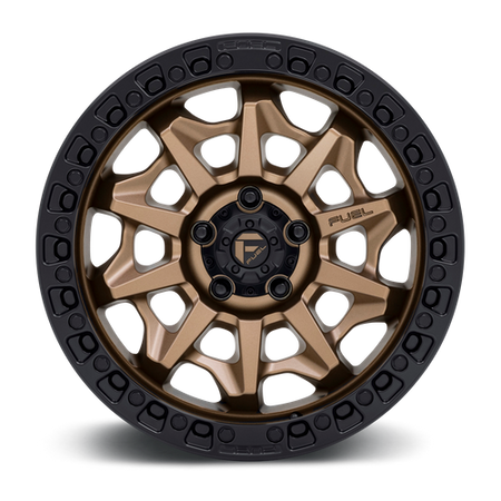 Fuel 1PC D696 COVERT – 18X9 – 5X150 – 1 mm – MATTE BRONZE BLACK BEAD RING