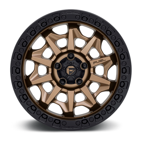 Fuel 1PC D696 COVERT – 18X9 – 6X135 – 20 mm – MATTE BRONZE BLACK BEAD RING