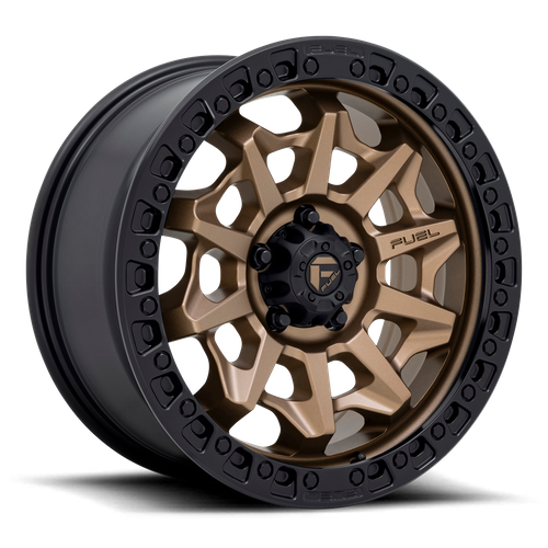 Fuel 1PC D696 COVERT – 18X9 – 5X150 – 1 mm – MATTE BRONZE BLACK BEAD RING