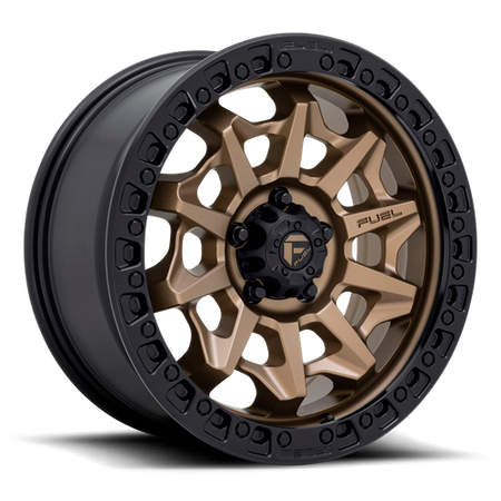 Fuel 1PC D696 COVERT – 18X9 – 5X150 – 1 mm – MATTE BRONZE BLACK BEAD RING