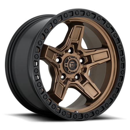 Fuel 1PC D699 KICKER – 17X9 – 5X127 – 1 mm – MATTE BRONZE BLACK BEAD RING