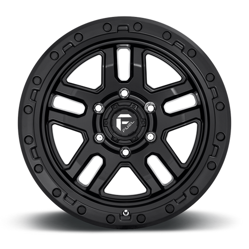 Fuel 1PC D700 AMMO – 17X9 – 6X139.7 – 1 mm – MATTE BLACK