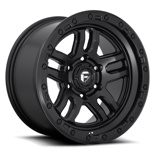 Fuel 1PC D700 AMMO – 20X9 – 6X135 – 1 mm – MATTE BLACK