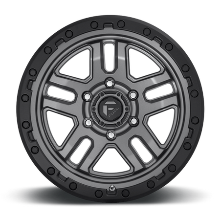 Fuel 1PC D701 AMMO – 20X9 – 6X139.7 – 1 mm – MATTE GUNMETAL BLACK BEAD RING
