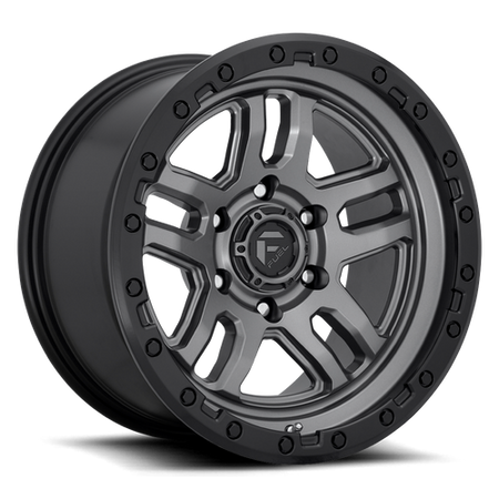Fuel 1PC D701 AMMO – 20X9 – 6X139.7 – 1 mm – MATTE GUNMETAL BLACK BEAD RING