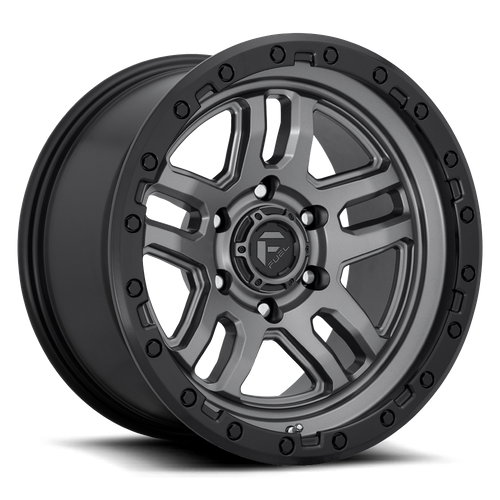 Fuel 1PC D701 AMMO – 17X9 – 5X127 – 1 mm – MATTE GUNMETAL BLACK BEAD RING