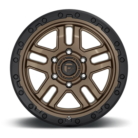 Fuel 1PC D702 AMMO – 20X9 – 6X139.7 – 1 mm – MATTE BRONZE BLACK BEAD RING