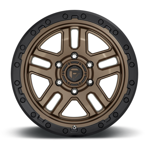 Fuel 1PC D702 AMMO – 17X9 – 6X139.7 – 1 mm – MATTE BRONZE BLACK BEAD RING