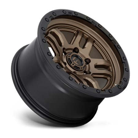 Fuel 1PC D702 AMMO – 17X9 – 6X139.7 – 1 mm – MATTE BRONZE BLACK BEAD RING
