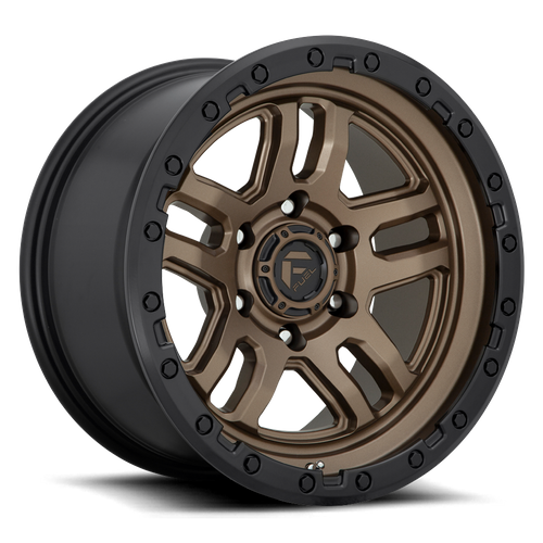 Fuel 1PC D702 AMMO – 20X9 – 6X139.7 – 1 mm – MATTE BRONZE BLACK BEAD RING