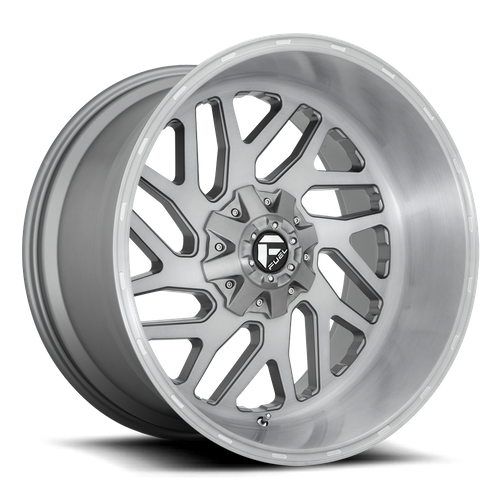 Fuel 1PC D715 TRITON PLATINUM – 22X10 – 5X114.3/5X127 – -18 mm – BRUSHED GUN METAL TINTED CLEAR