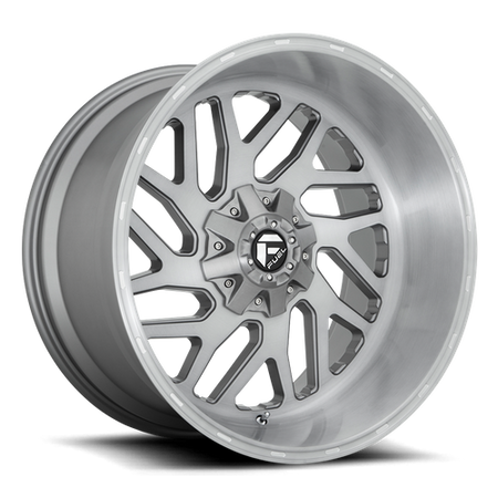 Fuel 1PC D715 TRITON PLATINUM – 22X10 – 5X114.3/5X127 – -18 mm – BRUSHED GUN METAL TINTED CLEAR