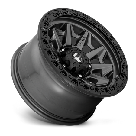 Fuel 1PC D716 COVERT – 18X9 – 8X170 – 20 mm – MATTE GUNMETAL BLACK BEAD RING