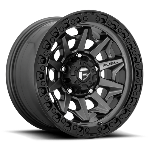 Fuel 1PC D716 COVERT – 17X9 – 5X127 – -12 mm – MATTE GUNMETAL BLACK BEAD RING