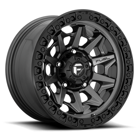 Fuel 1PC D716 COVERT – 17X9 – 5X127 – -12 mm – MATTE GUNMETAL BLACK BEAD RING