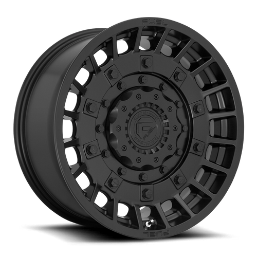 Fuel 1PC D723 MILITIA – 17X9 – 5X114.3/5X127 – 1 mm – MATTE BLACK