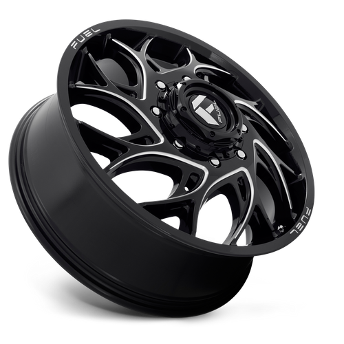 Fuel 1PC D741 RUNNER – 22X8.25 – 8X210 – 105 mm – GLOSS BLACK MILLED