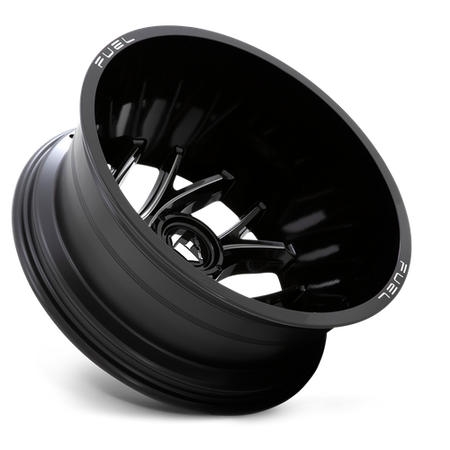 Fuel 1PC D741 RUNNER – 20X8.25 – 8X200 – -202 mm – GLOSS BLACK MILLED