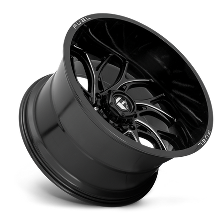 Fuel 1PC D741 RUNNER – 22X10 – 8X165.1 – -18 mm – GLOSS BLACK MILLED