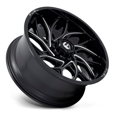 Fuel 1PC D741 RUNNER – 24X11 – 8X170 – 0 mm – GLOSS BLACK MILLED