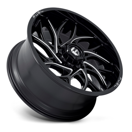 Fuel 1PC D741 RUNNER – 24X11 – 8X170 – 0 mm – GLOSS BLACK MILLED
