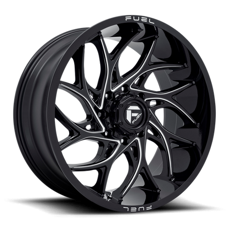 Fuel 1PC D741 RUNNER – 24X11 – 8X170 – 0 mm – GLOSS BLACK MILLED