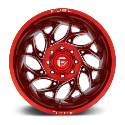 Fuel 1PC D742 RUNNER – 22X8.25 – 8X210 – -220 mm – CANDY RED MILLED