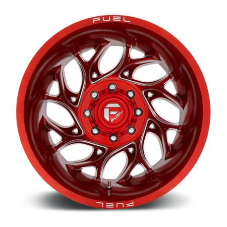 Fuel 1PC D742 RUNNER – 22X8.25 – 8X210 – -220 mm – CANDY RED MILLED