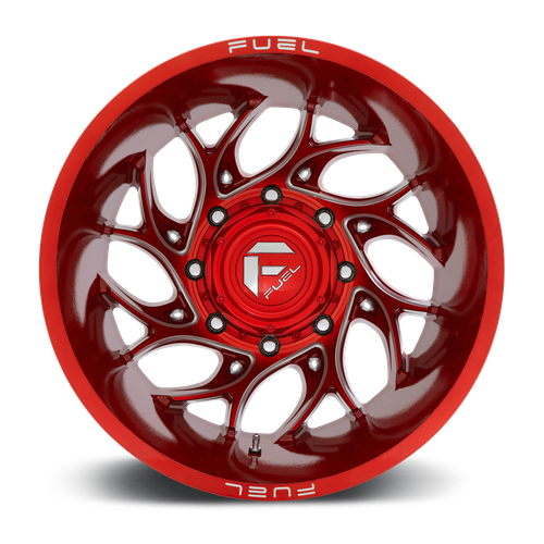 Fuel 1PC D742 RUNNER – 20X8.25 – 8X165.1 – -240 mm – CANDY RED MILLED