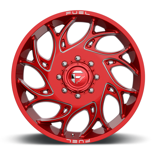 Fuel 1PC D742 RUNNER – 20X8.25 – 8X200 – 105 mm – CANDY RED MILLED