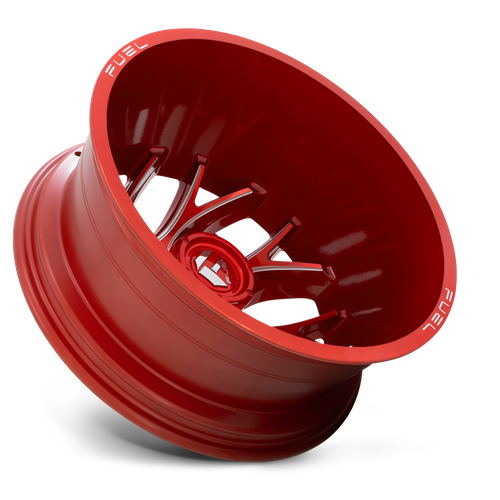 Fuel 1PC D742 RUNNER – 22X8.25 – 8X210 – -220 mm – CANDY RED MILLED