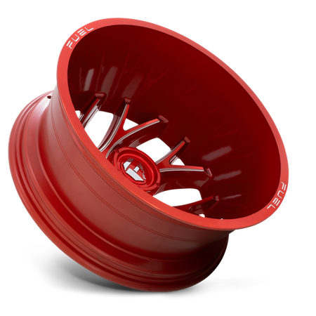 Fuel 1PC D742 RUNNER – 22X8.25 – 8X210 – -220 mm – CANDY RED MILLED