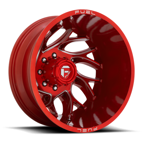 Fuel 1PC D742 RUNNER – 22X8.25 – 8X210 – -220 mm – CANDY RED MILLED