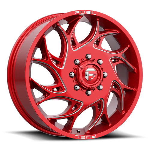 Fuel 1PC D742 RUNNER – 20X8.25 – 8X200 – 105 mm – CANDY RED MILLED