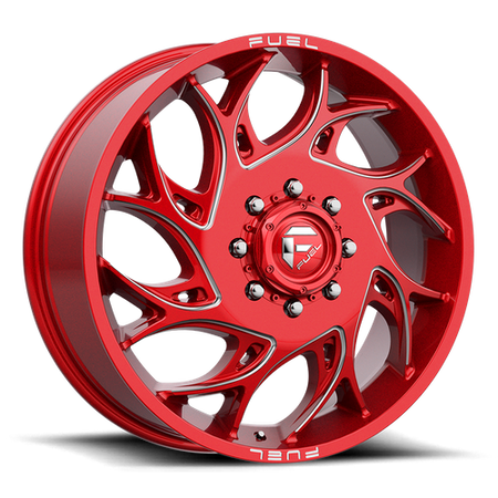 Fuel 1PC D742 RUNNER – 20X8.25 – 8X200 – 105 mm – CANDY RED MILLED