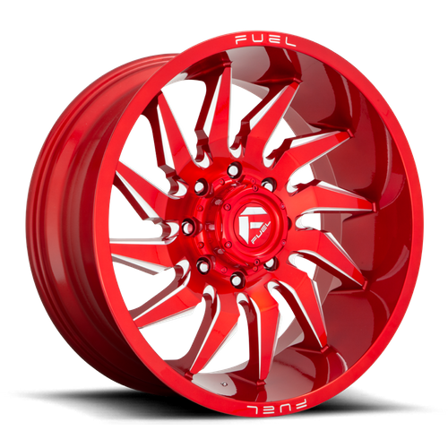 Fuel 1PC D745 SABER – 22X10 – 8X170 – -18 mm – CANDY RED MILLED