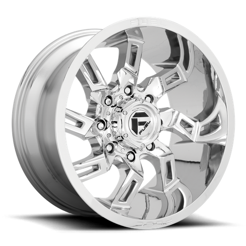 Fuel 1PC D746 LOCKDOWN – 20X10 – 8X165.1 – -18 mm – CHROME
