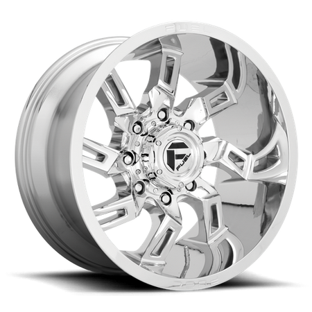 Fuel 1PC D746 LOCKDOWN – 20X10 – 8X165.1 – -18 mm – CHROME