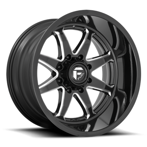 Fuel 1PC D749 HAMMER – 20X10 – 6X139.7 – -18 mm – GLOSS BLACK MILLED