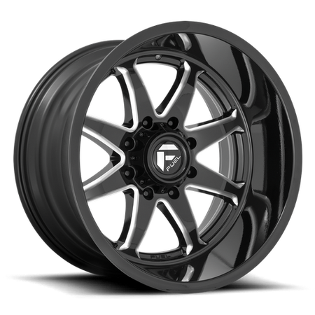 Fuel 1PC D749 HAMMER – 20X10 – 6X139.7 – -18 mm – GLOSS BLACK MILLED